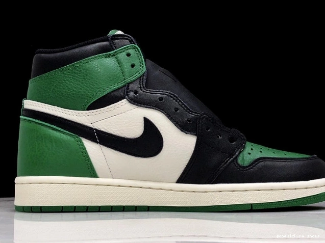 Pine Jordan OG Sail-Black 1 High Air NRG 555088-302 Green 0731